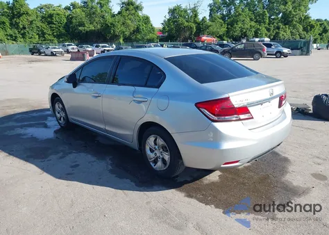 2014 Honda Civic Lx from USA, damaged, VIN 19XFB2F51EE220538